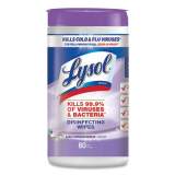 LYSOL Disinfecting Wipes, 7 x 7.25, Early Morning Breeze, 80 Wipes/Canister (89347)