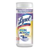 LYSOL Disinfecting Wipes, Dual Action, Citrus, 7 x 7.5, 35/Canister (81143)