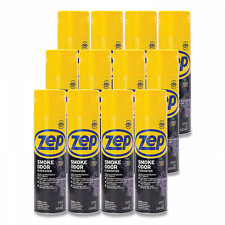 Smoke Odor Eliminator, Fresh, 16 oz, 12/Carton (ZUSOE16CT)
