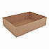 Kraft Donut Trays, 13.5 x 9.88 x 3.38, Brown, Paper, 150/Carton (1268)