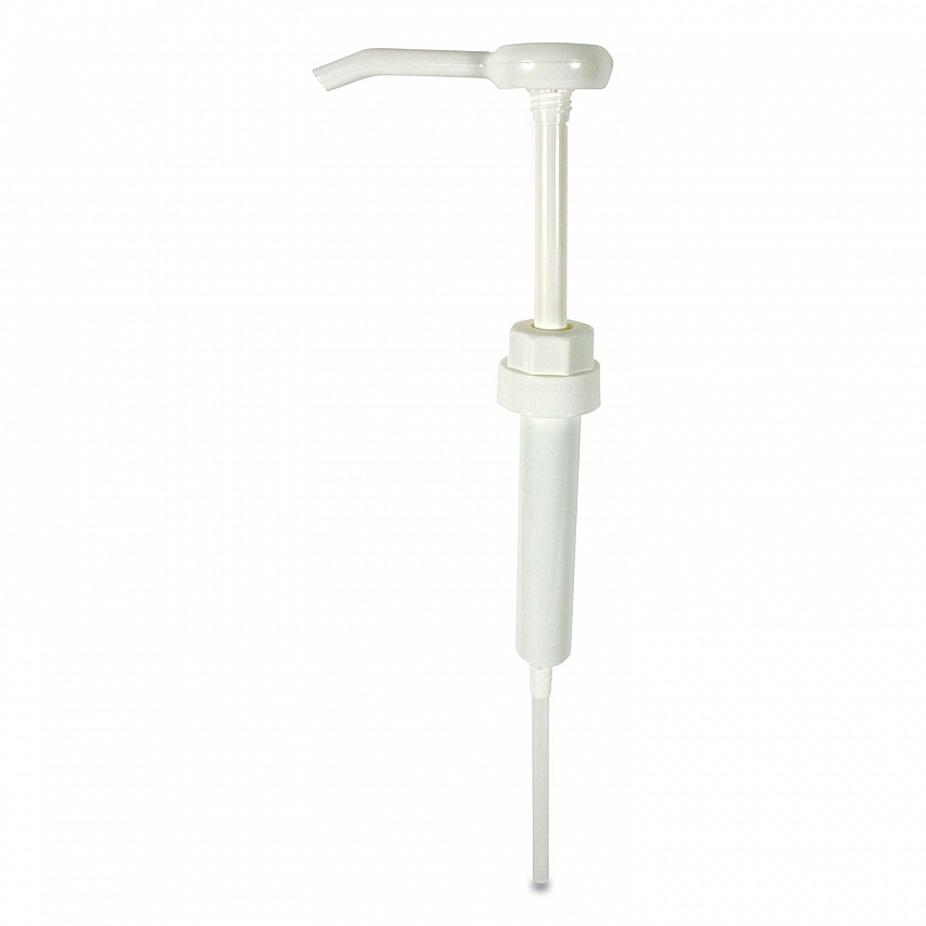 Economy Plastic Dispensing Pump, 38 mm cap fits 1 gal Bottles, White (904DZ)