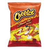 Cheetos Crunchy Cheese Flavored Snacks, Flamin' Hot, 2 oz Bag, 64/Carton (1057457)