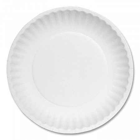 White Paper Plates, 6