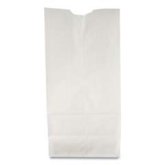 General Grocery Paper Bags, 30 lbs Capacity, #2, 4.31"w x 2.44"d x 7.88"h, White, 500 Bags (GW2500)