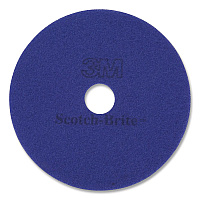 Diamond Floor Pads, 24" Diameter, Purple, 5/Carton (08420)