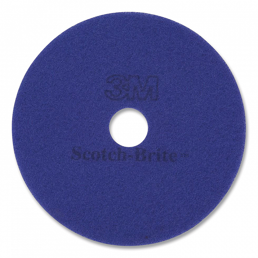 Diamond Floor Pads, 24" Diameter, Purple, 5/Carton (08420)