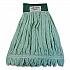 EchoFiber Microfiber Loop Mop, Medium, Split Microfiber, Green, 5