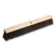 O'Dell Polypropylene Push Broom Head, 3" Maroon Bristles, 24" Brush (MP24)