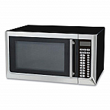 1.6 cu ft Countertop Microwave, 1,000 W, Black/Stainless Steel (MT16K3S)
