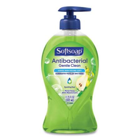 Softsoap Antibacterial Hand Soap, Pear, 11.25 oz Pump Bottle (98540EA)