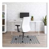 deflecto FashionMat Chair Mat, Rectangular, 35 x 40, Diamonds (CM3540BD)