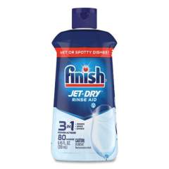 FINISH Jet-Dry Rinse Agent, 8.45 oz Bottle, 8/Carton (75713CT)