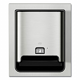 Image Design Matic Hand Towel Roll Dispenser with Intuition Sensor, In-Wall Recessed, 17.64 x 7.87 x 20.55, Stainless Steel (461223)