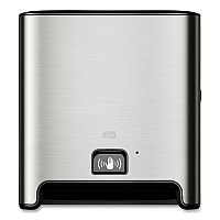 Image Design Matic Hand Towel Roll Dispenser with Intuition Sensor, Wall Mount, 13.58 x 8.03 x 14.69, Stainless Steel (461202)