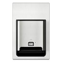 Image Design Matic Hand Towel Roll Dispenser with Intuition Sensor, Recessed, 17.6 x 7.99 x 26.97, Stainless Steel (461222)
