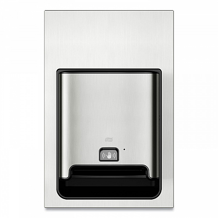 Image Design Matic Hand Towel Roll Dispenser with Intuition Sensor, Recessed, 17.6 x 7.99 x 26.97, Stainless Steel (461222)