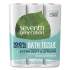 Seventh Generation 100% Recycled Bathroom Tissue, Septic Safe, 2-Ply, White, 240 Sheets/Roll, 24/Pack, 2 Packs/Carton (13738CT)