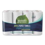 Seventh Generation 100% Recycled Paper Kitchen Towel Rolls, 2-Ply, 11 x 5.4 Sheets, 156 Sheets/RL, 8 RL/PK (13739PK)