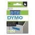 DYMO D1 High-Performance Polyester Removable Label Tape, 0.5" x 23 ft, Black on Blue (45016)