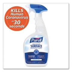 PURELL Healthcare Surface Disinfectant, Fragrance Free, 32 oz Spray Bottle, 6/Carton (334006CT)