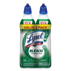 LYSOL Disinfectant Toilet Bowl Cleaner with Bleach, 24 oz, 2/Pack (96085PK)