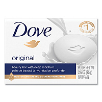 White Beauty Bar, Light Scent, 2.6 oz, 36/Carton (61073CT)