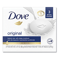 White Beauty Bar, Light Scent, 3.17 oz, 12/Carton (04090CT)