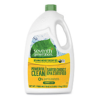 Natural Automatic Dishwasher Gel, Lemon Scent, Jumbo 70 oz Bottle, 6/Carton (22831CT)