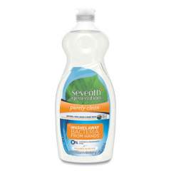 Seventh Generation Natural Dishwashing Liquid, Fresh Lemon and Tea Tree, 22 oz Bottle, 12/Carton (22923)