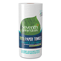 100% Recycled Paper Kitchen Towel Rolls, 2-Ply, 11 x 5.4, 156 Sheets/Roll, 24 Rolls/Carton (13722)