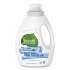 Seventh Generation Natural 2X Concentrate Liquid Laundry Detergent, Free/Clear, 33 loads, 50oz,6/CT (22769CT)