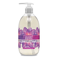 Natural Hand Wash, Lavender Flower and Mint Scent, 12 oz, 8/Carton (22926CT)