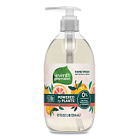 Natural Hand Wash, Mandarin Orange and Grapefruit Scent, 12 oz, 8/Carton (22925CT)