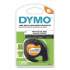 DYMO LetraTag Fabric Iron-On Labels, 0.5" x 6.5 ft, White (18771)