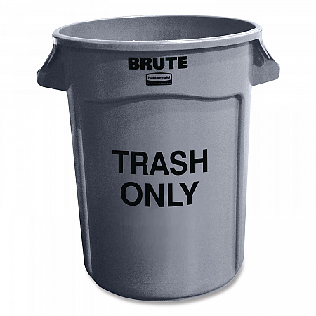 Vented Round Brute Container, 
