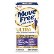 Move Free Ultra Bone Strength Support Tablet, 30 Count (89991)