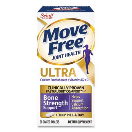 Move Free Ultra Bone Strength Support Tablet, 30 Count (89991)