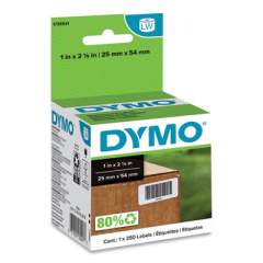 DYMO LabelWriter Multipurpose Labels, 1" x 2.12", White, 500 Labels/Roll (1738541)