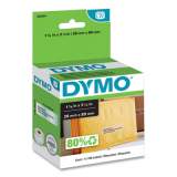 DYMO LabelWriter Address Labels, 1.12" x 3.5", Clear, 130 Labels/Roll (30254)