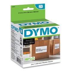 DYMO LabelWriter Shipping Labels, 2.12" x 4", White, 220 Labels/Roll (30323)