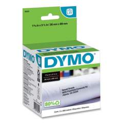 DYMO LabelWriter Address Labels, 1.4" x 3.5", White, 260 Labels/Roll, 2 Rolls/Pack (30321)