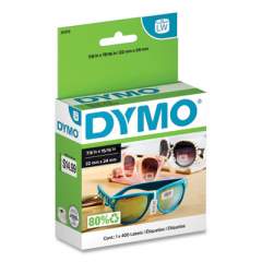 DYMO LW Price Tag Labels, 0.93" x 0.87", White, 400 Labels/Roll (30373)
