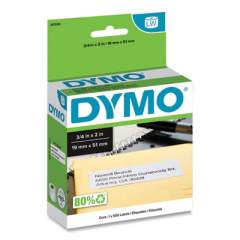 DYMO LabelWriter Return Address Labels, 0.75" x 2", White, 500 Labels/Roll (30330)