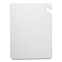 Cut-N-Carry Color Cutting Boards, Plastic, 20 x 15 x 0.5, White (CB152012WH)