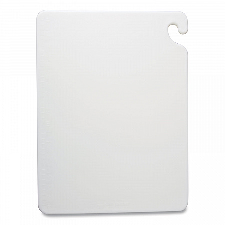 Cut-N-Carry Color Cutting Boards, Plastic, 20 x 15 x 0.5, White (CB152012WH)