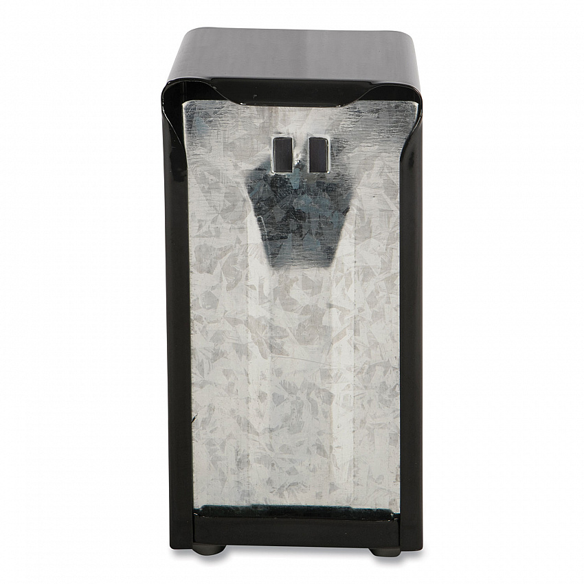 Tabletop Napkin Dispenser, Tall Fold, 3.75 x 4 x 7.5, Black (H900BK)