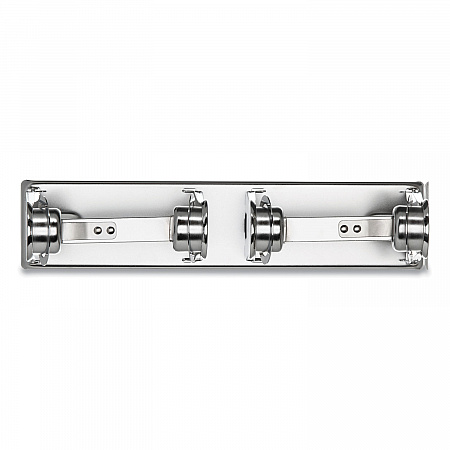 Locking Toilet Tissue Dispenser, 12.38 x 4.5 x 2.75, Chrome (R260XC)