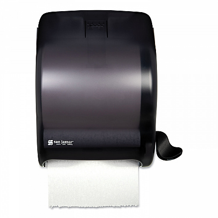 Element Lever Roll Towel Dispenser, Classic, 12.5 x 8.5 x 12.75, Black Pearl (T950TBK)