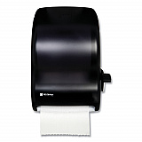 Lever Roll Towel Dispenser, Classic, 12.94 x 9.25 x 16.5, Transparent Black Pearl (T1100TBK)
