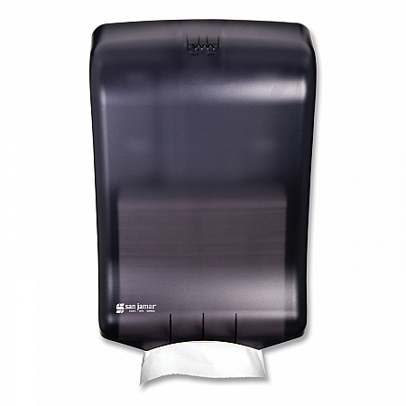 Large Capacity Ultrafold Multifold/C-Fold Towel Dispenser, Classic, 11.75 x 6.25 x 18, Black Pearl (T1700TBK)